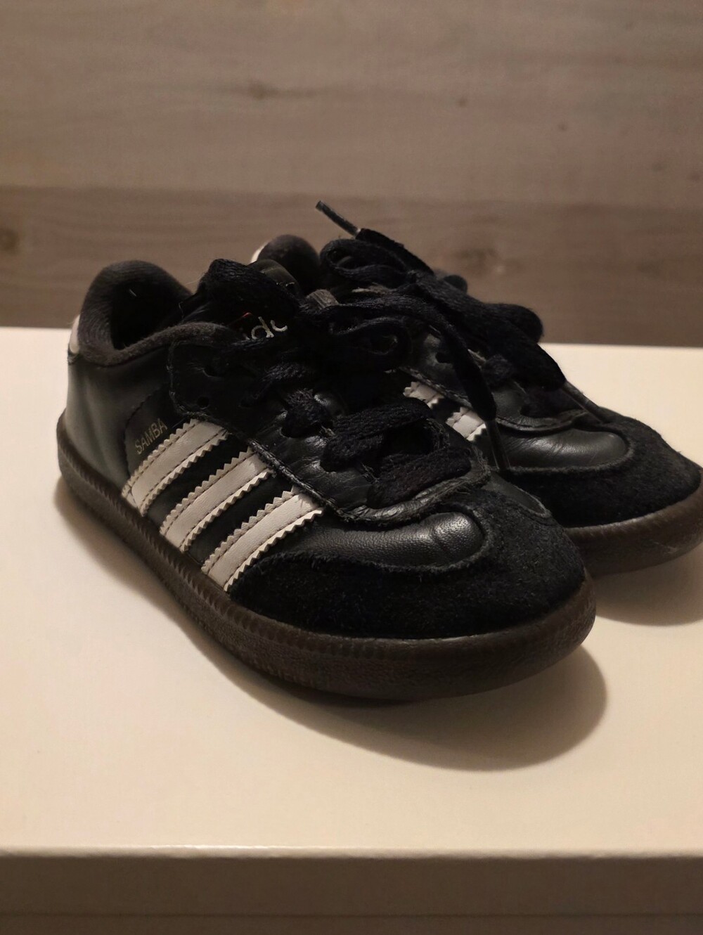 adidas Samba OG Sneakers Black and White Toddler Size 9.5